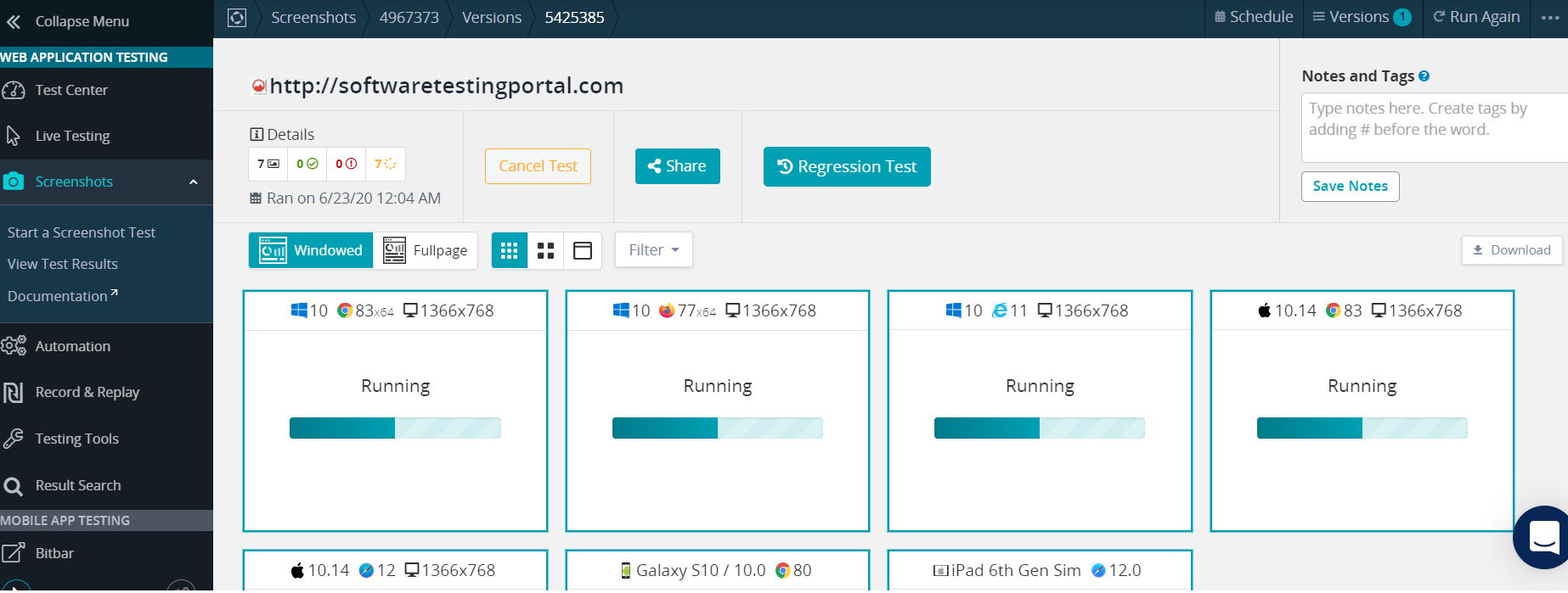 Web Screen For Testing 11 Cross Browser Testing Tools – Software Testing Portal